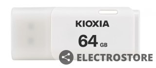Kioxia Pendrive Hayabusa U202 64GB USB 2.0 biały