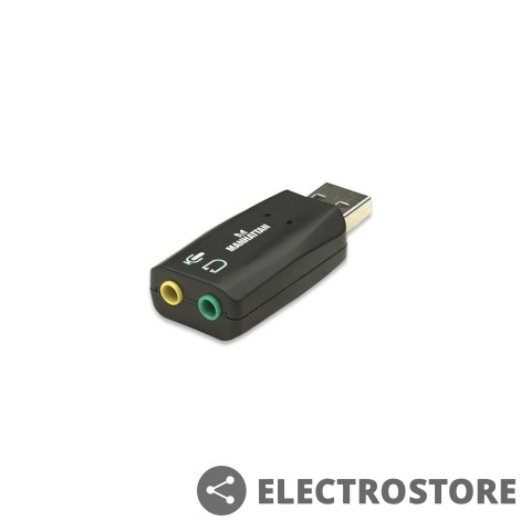 Manhattan Karta dźwiękowa Hi-Speed USB 3-D Manhattan Karta dźwiękowa Hi-Speed USB 3-D