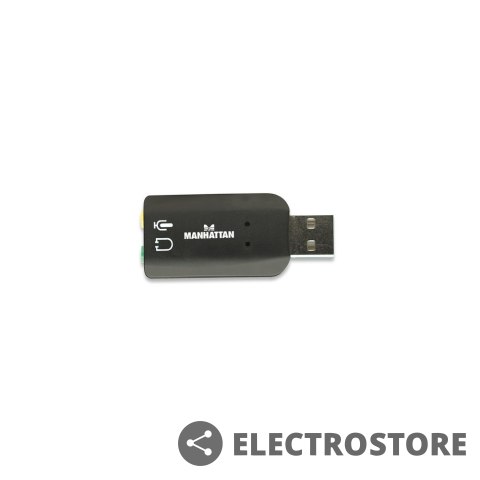 Manhattan Karta dźwiękowa Hi-Speed USB 3-D Manhattan Karta dźwiękowa Hi-Speed USB 3-D