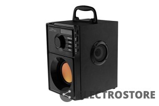 Media-Tech Głośnik BOOMBOX BT MT3145 Bluetooth 5.1+EDR/FM/MP3/MicroSD/USB/AUX/Pilot/USB-C/LED/RMS 15W/PMPO 600W