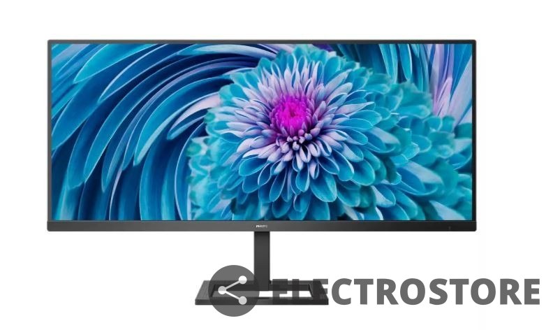 Philips Monitor 345E2AE 34 cale IPS HDMIx2 DP Głośniki regulacja wysokości 100mm Philips Monitor 345E2AE 34 cale IPS HDMIx2 DP Głośniki regulacja wysokości 100mm