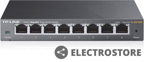 TP-LINK Przełącznik SMART TL-SG108E 8x1GbE TP-LINK Przełącznik SMART TL-SG108E 8x1GbE