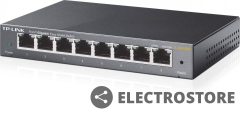 TP-LINK Przełącznik SMART TL-SG108E 8x1GbE TP-LINK Przełącznik SMART TL-SG108E 8x1GbE
