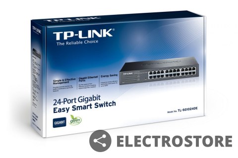 TP-LINK SG1024DE przełącznik Easy Smart 24x1GB TP-LINK SG1024DE przełącznik Easy Smart 24x1GB