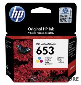 HP Inc. Tusz nr 653 Tri-colour 3YM74AE wkład do drukarki atramentowej