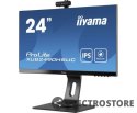 IIYAMA Monitor 24 XUB2490HSUC-B1 IPS,FHD,CAM,MIC,HDMI,DP,VGA,USB2.0