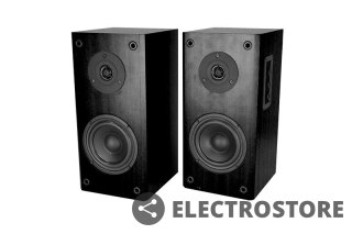 Media-Tech Głośniki AUDIENCE HQ MT3143K Drewniana obudowa/Kolumny dwudrożne/Regulacja głośności, tonów niskich, wysokich/RMS 40W(2x20W)