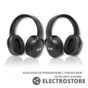 Qoltec Słuchawki bezprzewodowe z mikrofonem|BT|Super bass Dynamic| Czarne