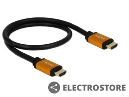 Delock Kabel HDMI M/M v2.1 8K 60Hz czarny 0,5m