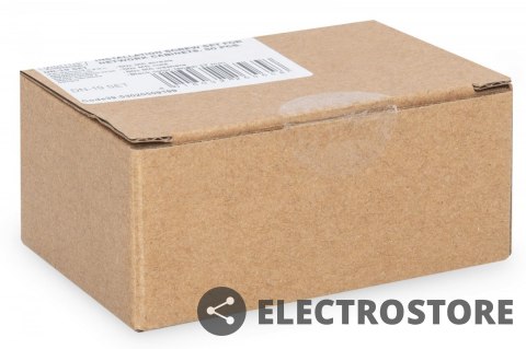 Digitus Śruby montażowe M6 19.8mm, nakrętki i podkładki do komponentów RACK 10" i 19" zestaw 50szt. czarne Digitus Śruby montażowe M6 19.8mm, nakrętki i podkładki do komponentów RACK 10" i 19" zestaw 50szt. czarne