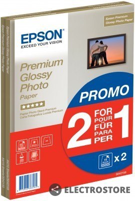 Epson Premium Glossy Photo Pap A4, 255g/m., 30 Sheet