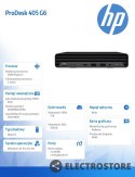 HP Inc. Minikomputer ProDesk 405DM G6 R5-4650GE 256+1TB/8GB/W10P 23H60EA