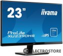 IIYAMA Monitor 23 XU2390HS-B1 IPS D-SUB/DVI/HDMI/GŁOŚNIKI ULTRA SLIM