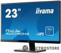 IIYAMA Monitor 23 XU2390HS-B1 IPS D-SUB/DVI/HDMI/GŁOŚNIKI ULTRA SLIM