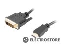 Lanberg Kabel HDMI(M)-DVI-D(M) DUAL LINK 1.8 M czarny