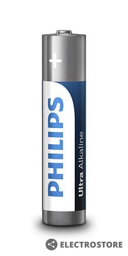 Philips Baterie Ultra Alkaline AAA 4szt. blister