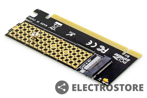 Digitus Karta rozszerzeń (Kontroler) M.2NVMe SSD PCIe 3.0 x16 SATA Digitus Karta rozszerzeń (Kontroler) M.2NVMe SSD PCIe 3.0 x16 SATA