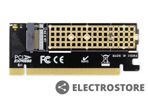 Digitus Karta rozszerzeń (Kontroler) M.2NVMe SSD PCIe 3.0 x16 SATA Digitus Karta rozszerzeń (Kontroler) M.2NVMe SSD PCIe 3.0 x16 SATA