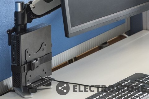 Digitus Uchwyt do montażu komputerów MiniPC za monitorem, VESA 75x75, 100x100, max. obciążenie: 5kg Digitus Uchwyt do montażu komputerów MiniPC za monitorem, VESA 75x75, 100x100, max. obciążenie: 5kg