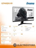 IIYAMA Monitor 27 cali G2740QSU-B1 IPS,QHD,75Hz,1ms,FreeSync,HDMI,DP,USB