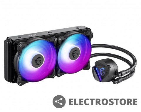 MSI Chłodzenie MAG Core Liquid 280R 280mm ARGB CPU Cooler MSI Chłodzenie MAG Core Liquid 280R 280mm ARGB CPU Cooler