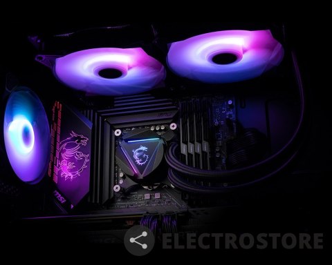 MSI Chłodzenie MAG Core Liquid 280R 280mm ARGB CPU Cooler MSI Chłodzenie MAG Core Liquid 280R 280mm ARGB CPU Cooler