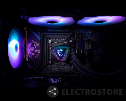 MSI Chłodzenie MAG Core Liquid 280R 280mm ARGB CPU Cooler MSI Chłodzenie MAG Core Liquid 280R 280mm ARGB CPU Cooler
