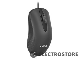UGo Mysz Meru M100 1000 DPI optyczna USB 1.4m Czarna