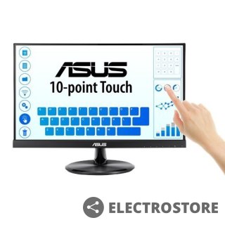 Asus Monitor 21.5 cala VT229H FHD IPS Dotyk 10P HDMI D-SUB USB Głośnik