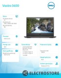 Dell Notebook Vostro 3400 Win10/11Pro i5-1135G7/8GB/256GB SSD/14.0 FHD/Intel Iris Xe/FgrPr/Cam & Mic/WLAN + BT/Backlit Kb/3 Cell/W11P