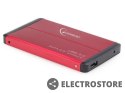 Gembird Kieszeń zewnętrzna HDD 2.5'' Sata USB 3.0 Red