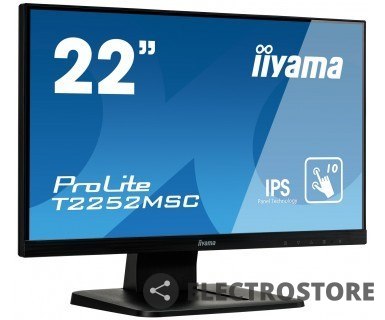 IIYAMA Monitor 22 T2252MSC-B1 10 PKT.DOTYKU,OPTYKA, FHD