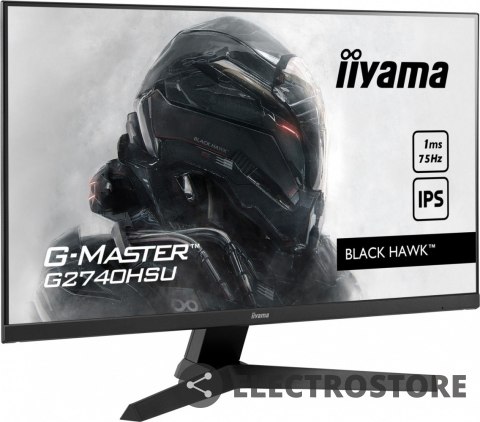 IIYAMA Monitor 27 cali G2740HSU-B1 IPS,FHD,75Hz,1ms(MPRT),HDMI,DP,FreeSync IIYAMA Monitor 27 cali G2740HSU-B1 IPS,FHD,75Hz,1ms(MPRT),HDMI,DP,FreeSync