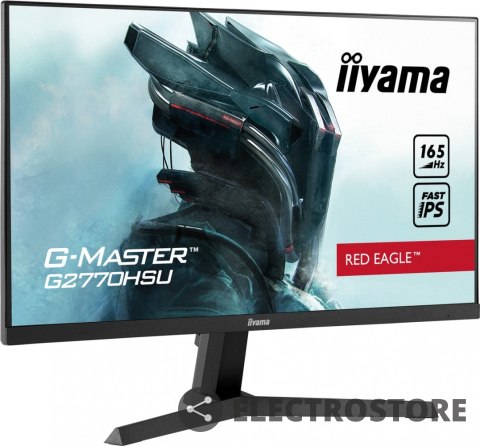 IIYAMA Monitor G2770HSU-B1 27cali 0.8ms(MPRT), IPS, DP, HDMI, 165Hz, USBx2 IIYAMA Monitor G2770HSU-B1 27cali 0.8ms(MPRT), IPS, DP, HDMI, 165Hz, USBx2