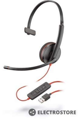 Plantronics Słuchawki Blackwire 3220 C3220 PC USB-A stereo BULK