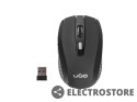 UGo Mysz bezprzewodowa MY-03 2.4GHz 1800DPI optyczna czarna