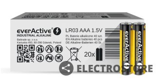 EverActive Baterie paluszki LR03/AAA 40 szt.