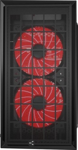 Gembird Obudowa Fornax 950R czerwone podświetlanie