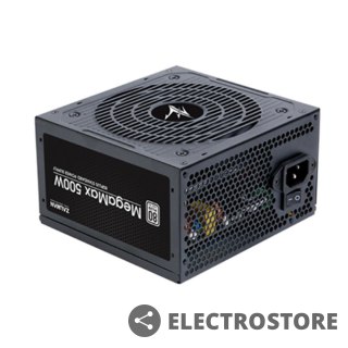 Zalman Zasilacz MegaMax 500W V2 80+ STD EU ZM500-TXII