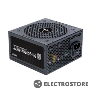 Zalman Zasilacz MegaMax 600W V2 80+ STD EU ZM600-TXII