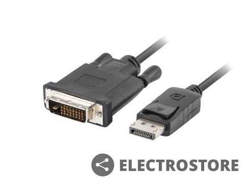 Lanberg Kabel DisplayPort - DVI-D(24+1) M/M 3m czarny
