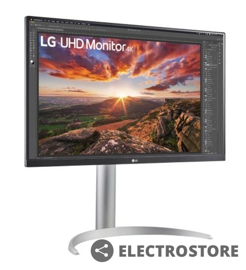 LG Electronics Monitor 27UP850-W 27 cali UHD IPS USB-C Vesa DisplayHDR 400 z głośnikami