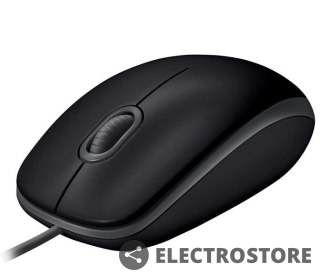 Logitech Mysz B110 Silent Czarna 910-005508
