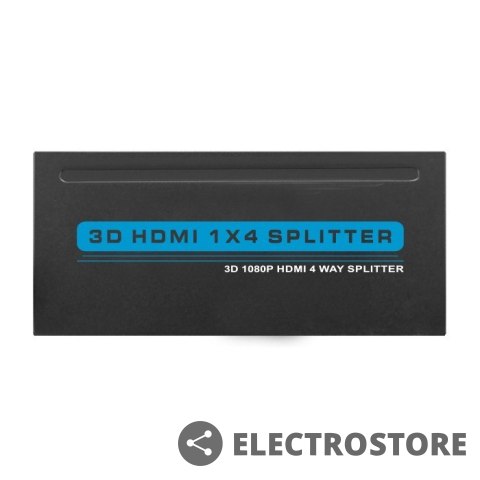 Qoltec Aktywny rozdzielacz Splitter HDMI 1x4 v.1.3b Qoltec Aktywny rozdzielacz Splitter HDMI 1x4 v.1.3b