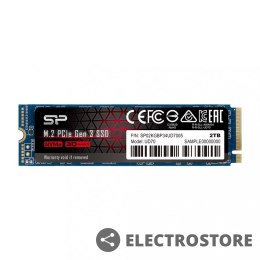 Silicon Power Dysk SIP SSD UD70 2TB PCIe M.2 2280 NVMe Gen 3x4 3400/3000 MB/s