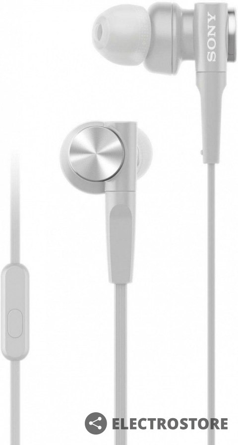 Sony Słuchawki MDR-XB55APW białe