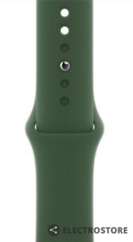 Apple Watch Series 7 GPS, 41mm Koperta z aluminium w kolorze zielonym z paskiem sportowym w kolorze koniczyny - Regular Apple Watch Series 7 GPS, 41mm Koperta z aluminium w kolorze zielonym z paskiem sportowym w kolorze koniczyny - Regular