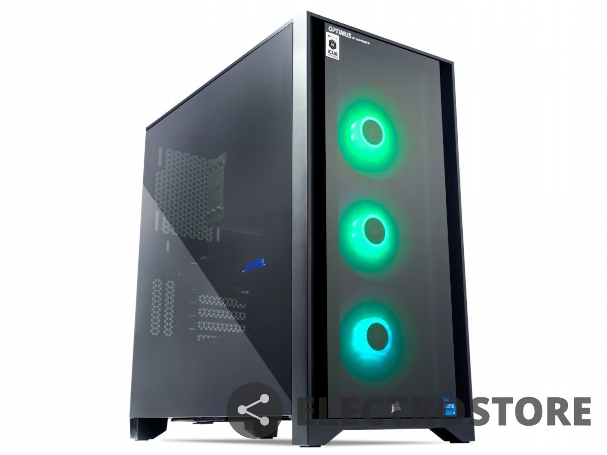 OPTIMUS Komputer E-Sport GZ590T-CR12 i5-11600K/16GB/1TB SSD/3060 OC 12GB/W10 OPTIMUS Komputer E-Sport GZ590T-CR12 i5-11600K/16GB/1TB SSD/3060 OC 12GB/W10