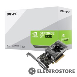 PNY Karta graficzna GeForce GT 1030 2GB DDR4 VCG10302D4SFPPB