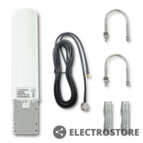 Qoltec Antena 4G LTE dookólna | 30dBi | wewnętrzno-zewnętrzna Qoltec Antena 4G LTE dookólna | 30dBi | wewnętrzno-zewnętrzna